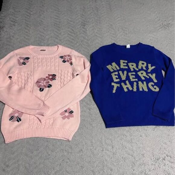 Bundle Girls Sweater Size 7-8 - Picture 1 of 6